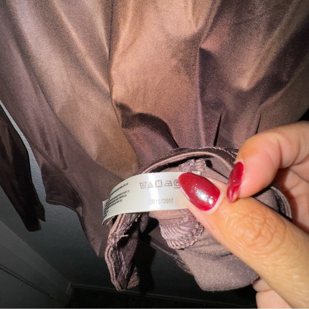 Free People intimately brown straight up long sleeve M - Picture 6 of 6